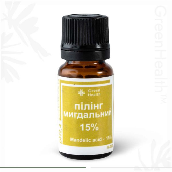 Пілінг мигдальний 15%, рН 2,4 ТМ "GreenHealth"