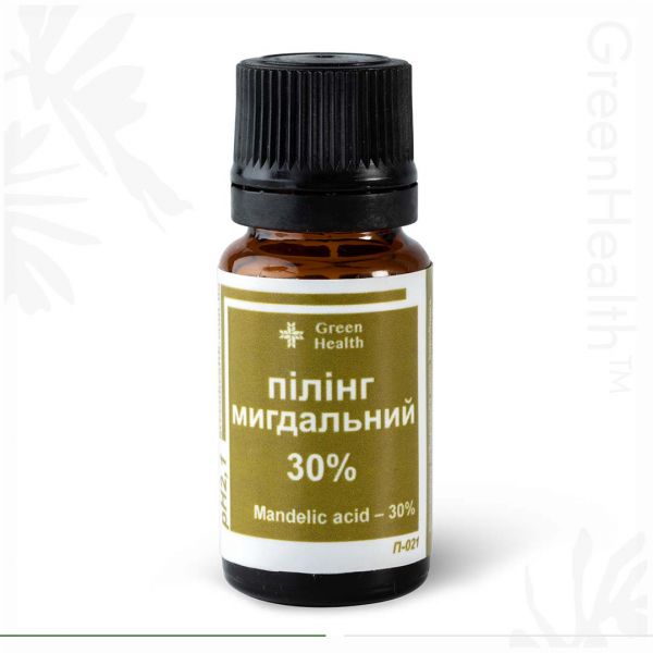 Пілінг мигдальний 30%, рН 2,1 ТМ "GreenHealth"